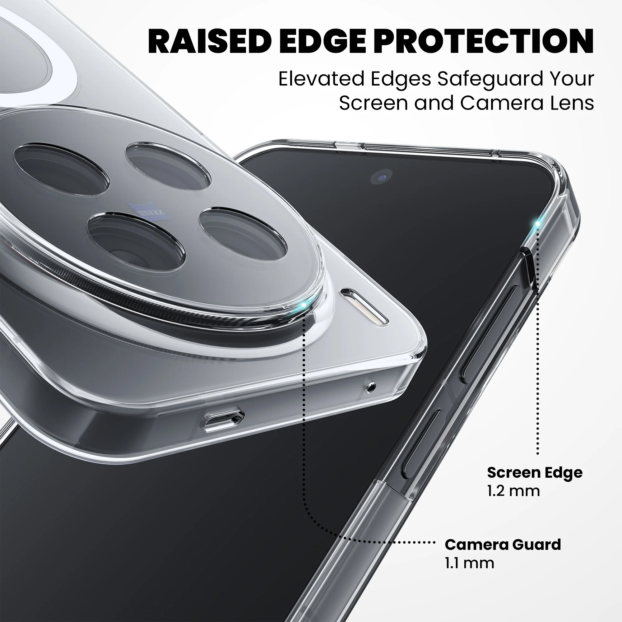 Anti-Yellow Magsafe Clear Case - Vivo V30e - Image 6