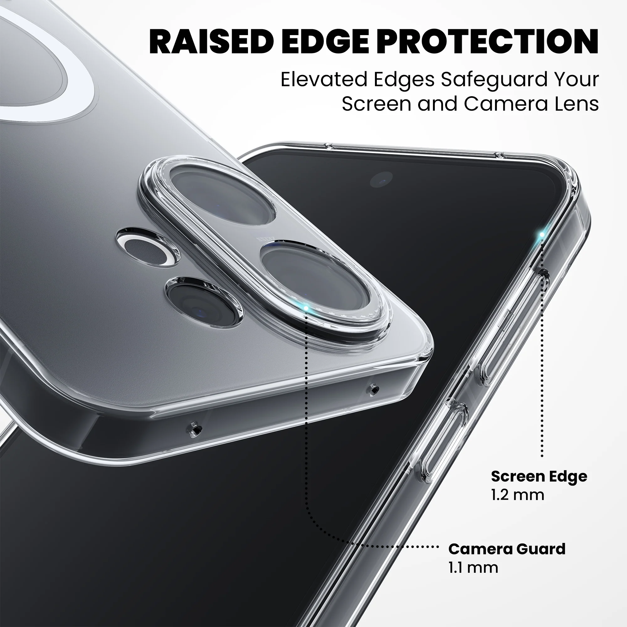 Anti-Yellow Magsafe Clear Case - Vivo V60 - Image 6