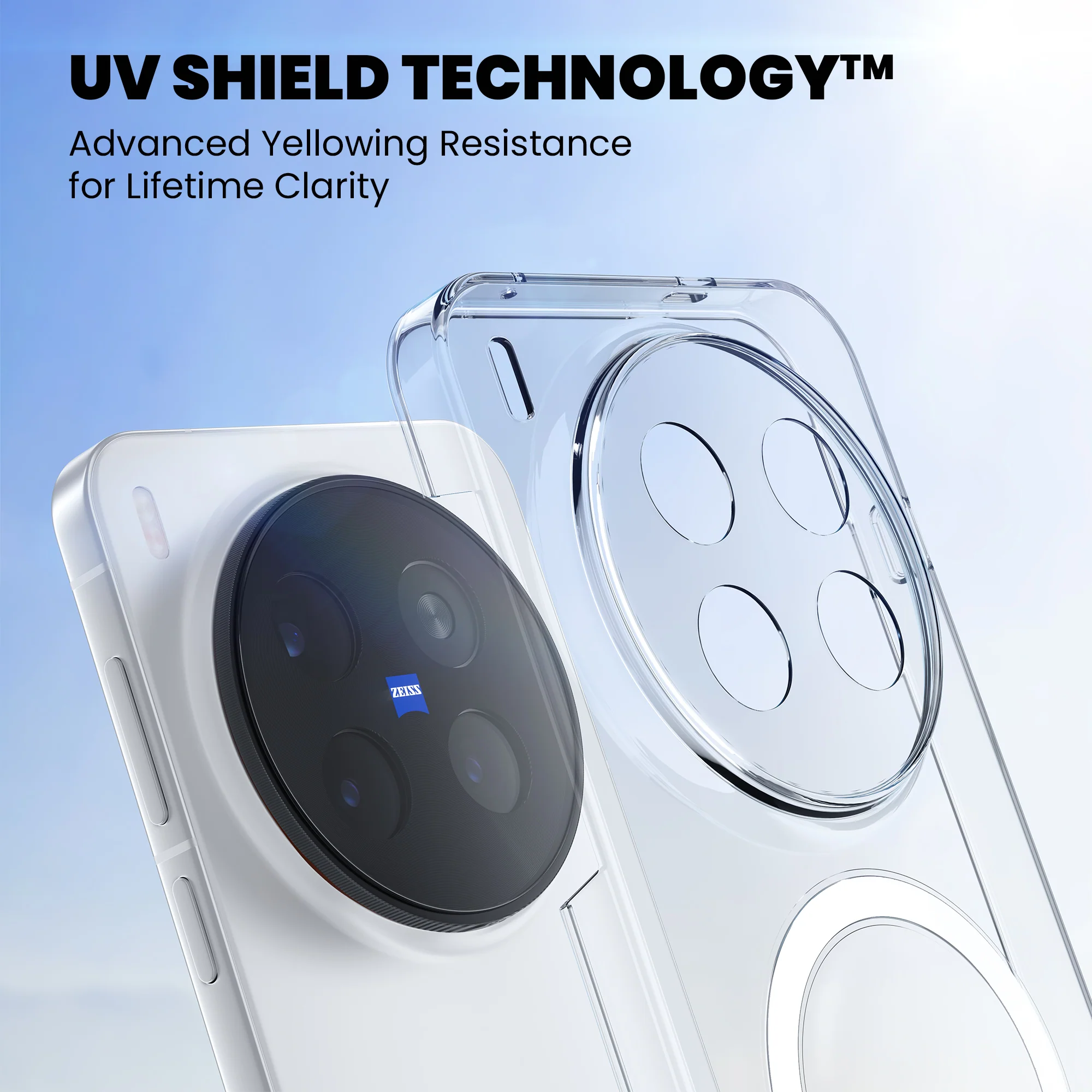 Anti-Yellow Magsafe Clear Case - Vivo X80 - Image 3