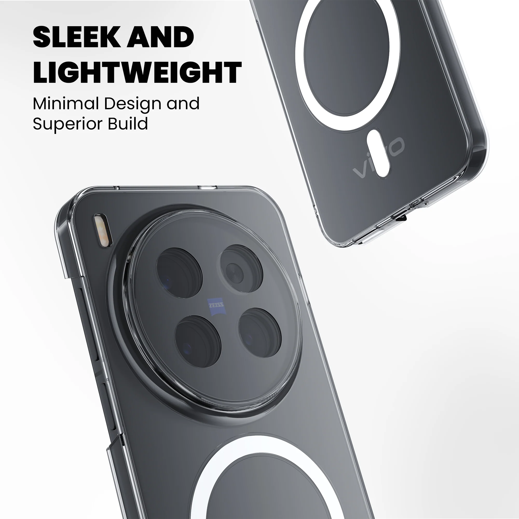Anti-Yellow Magsafe Clear Case - Vivo X90 - Image 2