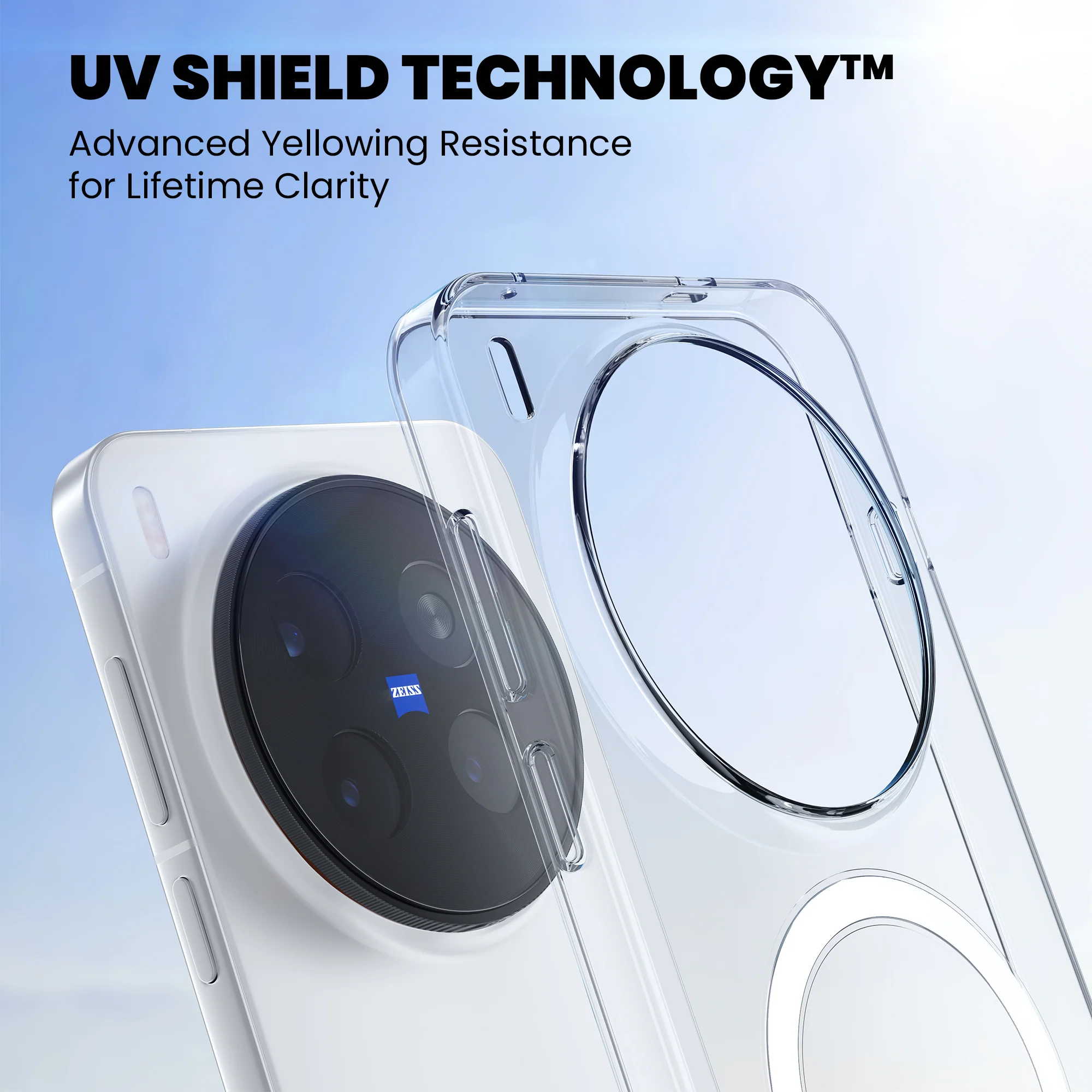 Anti-Yellow Magsafe Clear Case - Vivo Y02t - Image 3