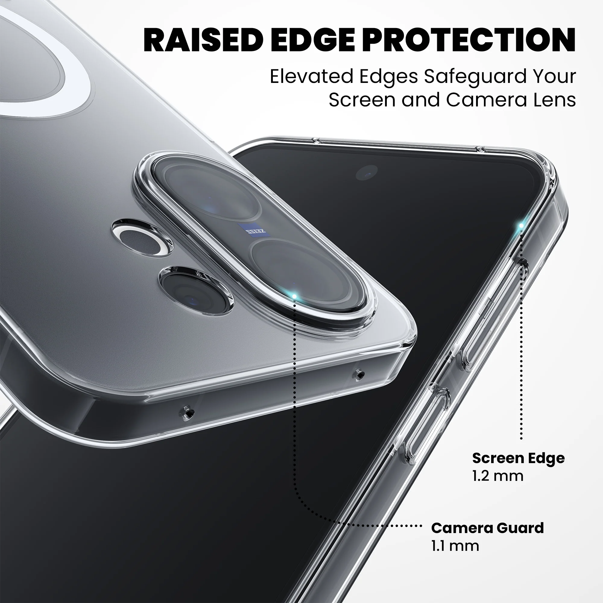 Anti-Yellow Magsafe Clear Case - Vivo Y18 - Image 6