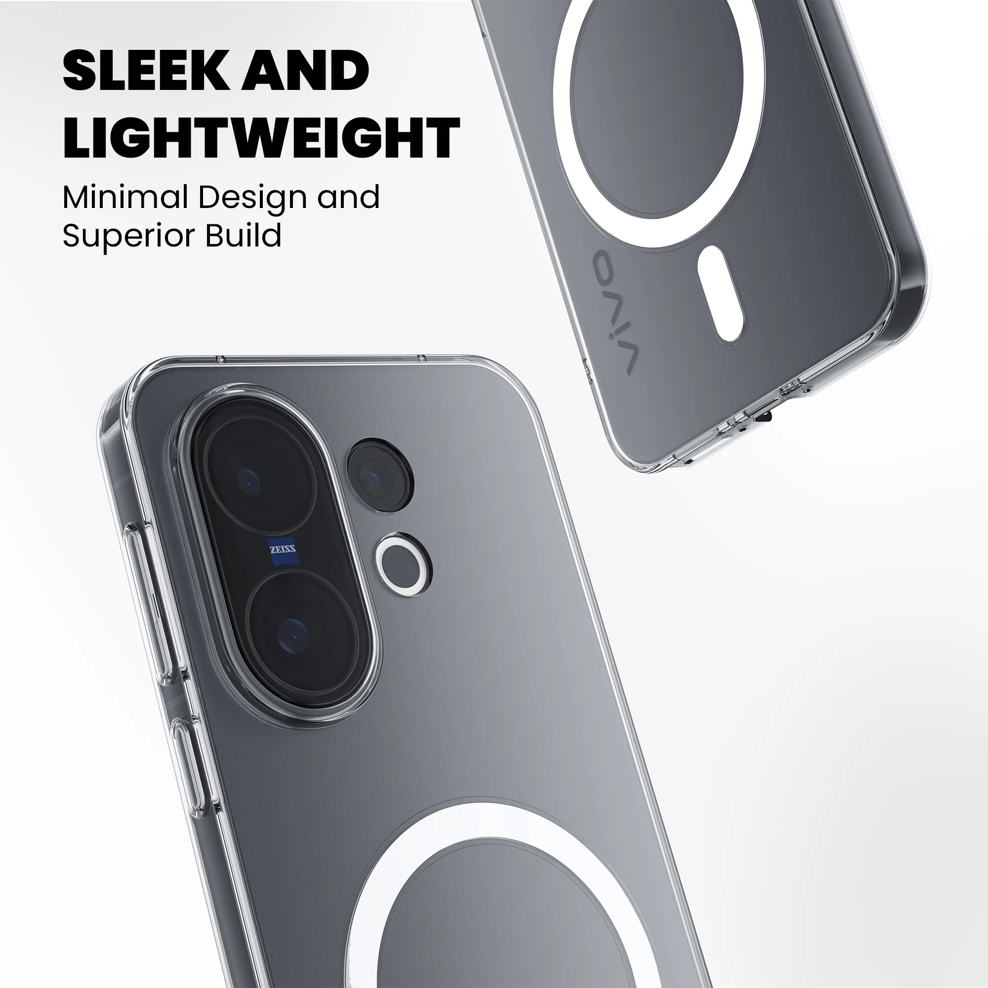 Anti-Yellow Magsafe Clear Case - Vivo Y19 - Image 2