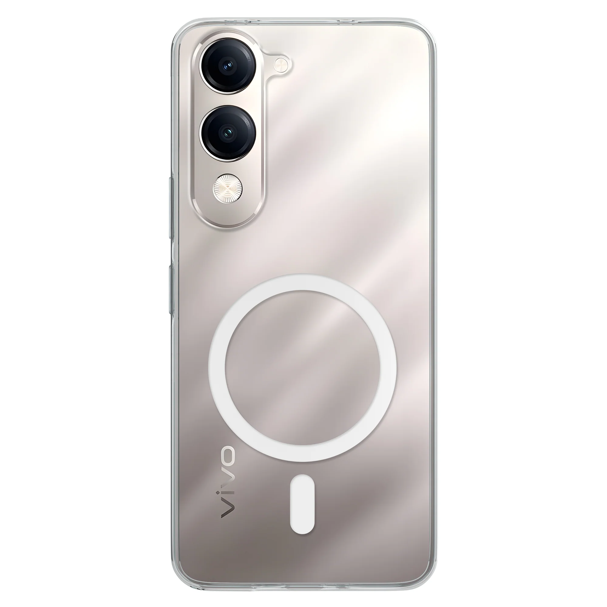 Anti-Yellow Magsafe Clear Case - Vivo Y19s 5G