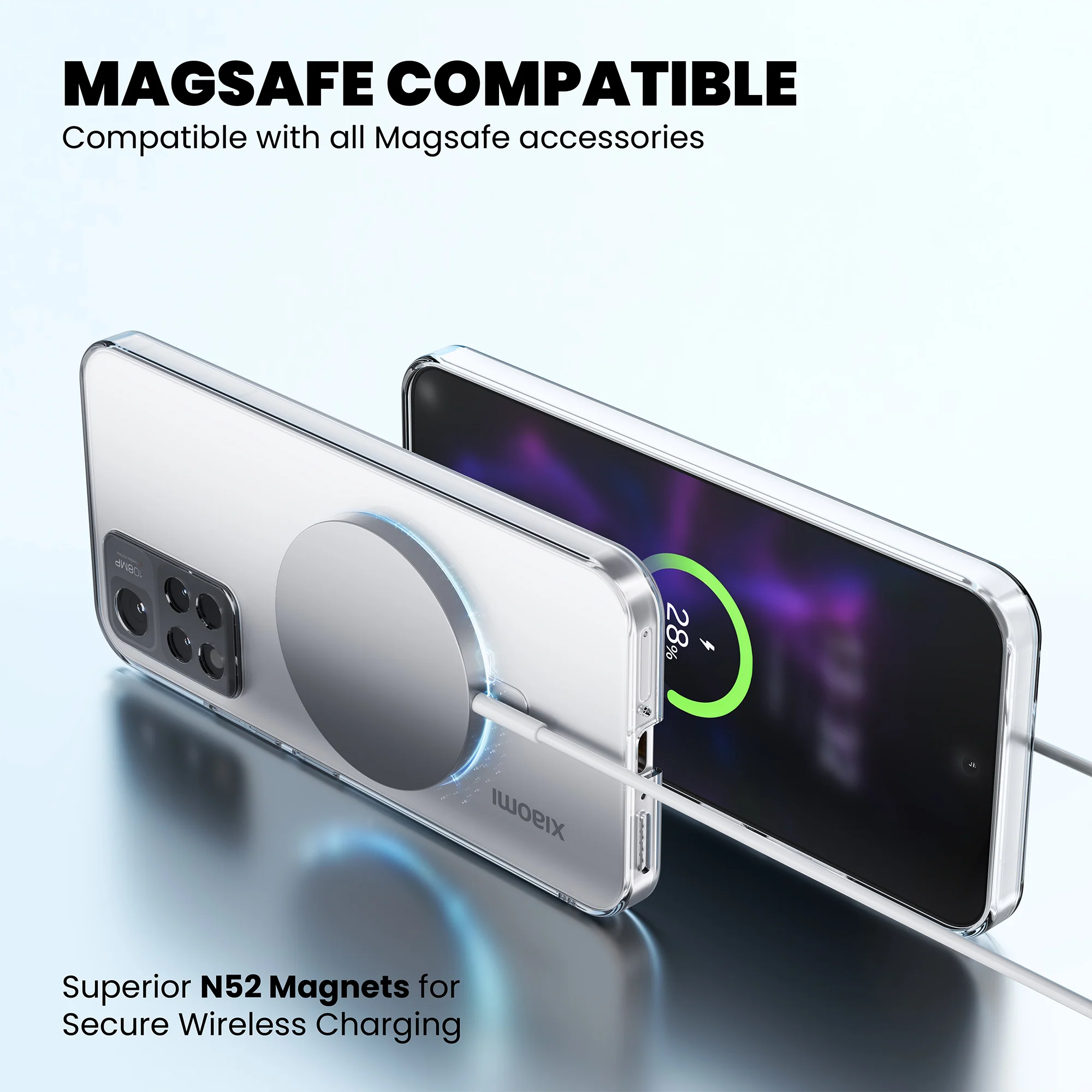 Anti-Yellow Magsafe Clear Case Xiaomi - Image 107