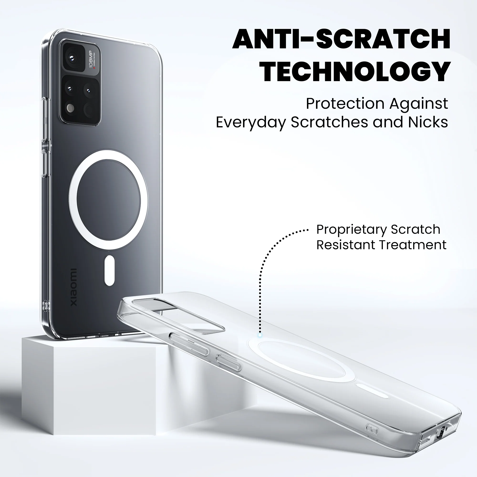 Anti-Yellow Magsafe Clear Case Xiaomi - Image 115
