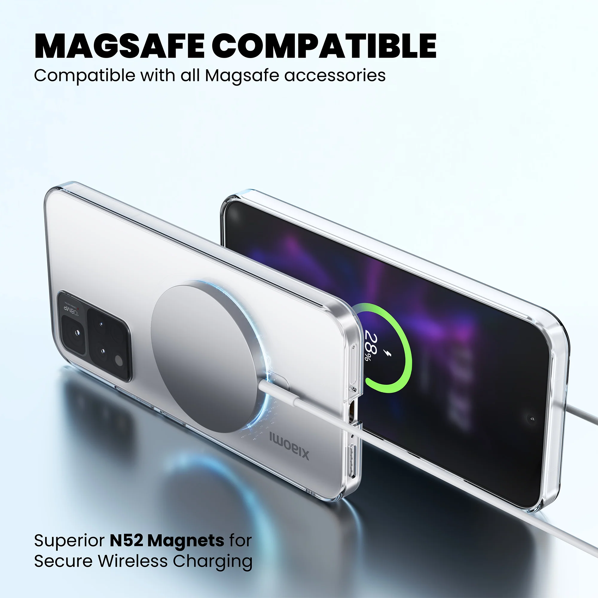 Anti-Yellow Magsafe Clear Case Xiaomi - Image 125