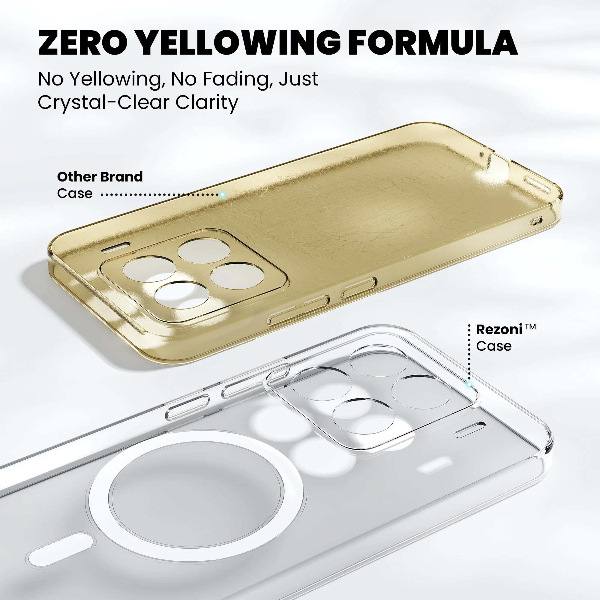 Anti-Yellow Magsafe Clear Case Xiaomi - Image 175