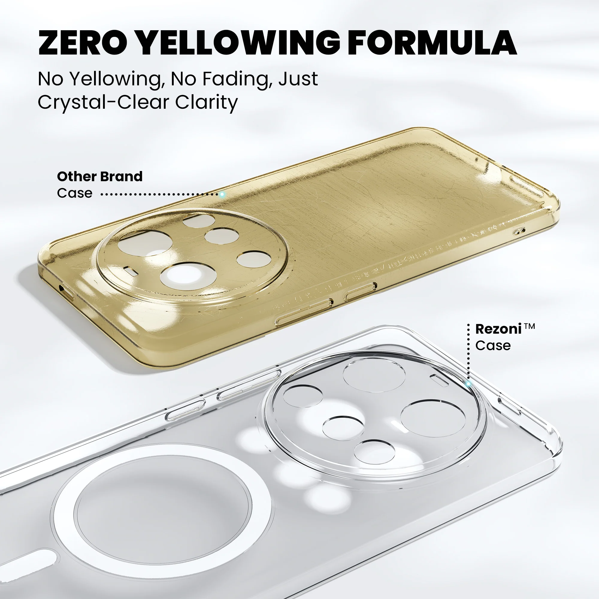 Anti-Yellow Magsafe Clear Case Xiaomi - Image 4