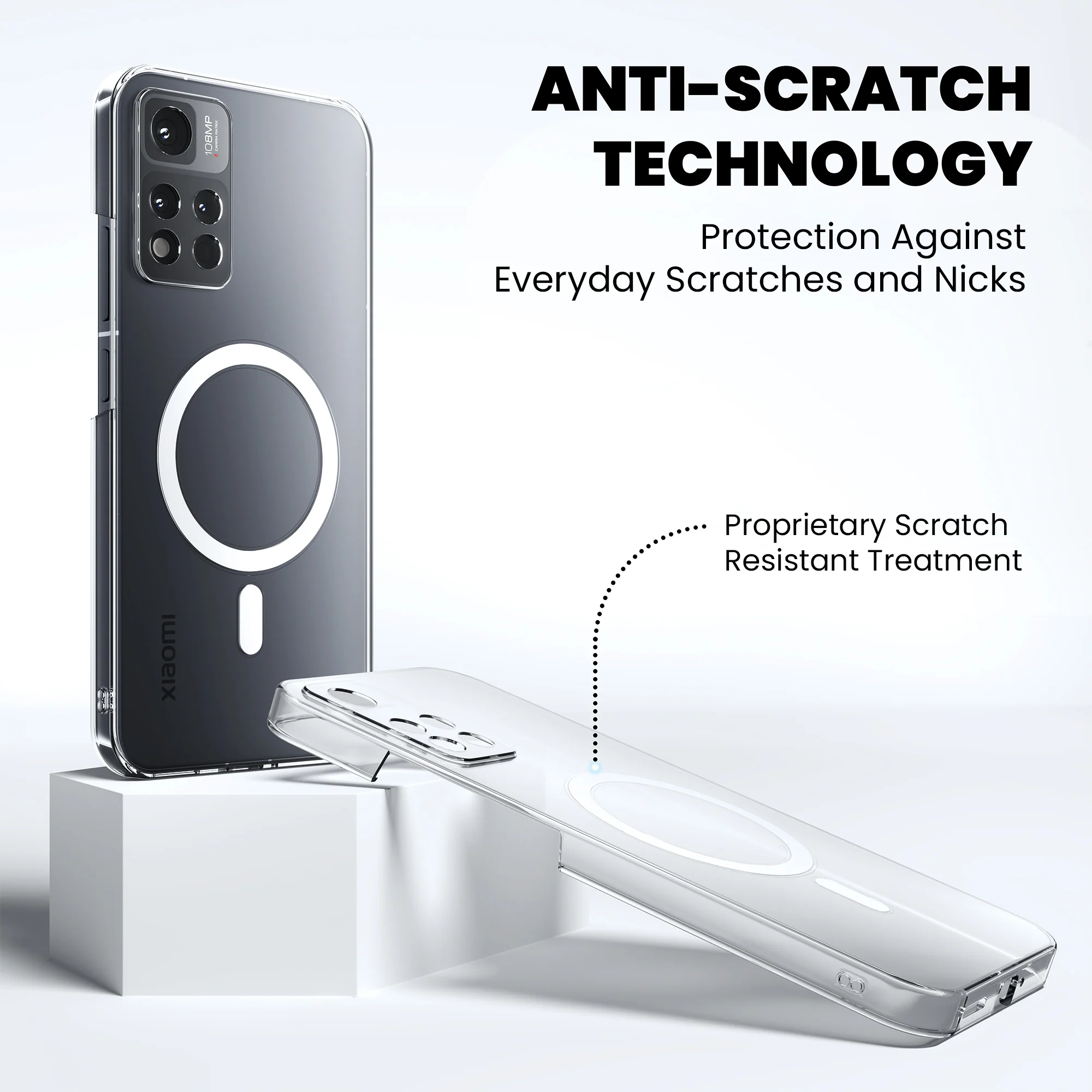 Anti-Yellow Magsafe Clear Case Xiaomi - Image 79