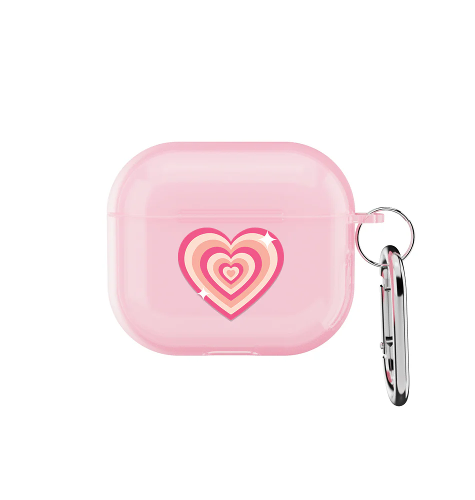 Heartbeat Misty Rose - AirPods Gen 3
