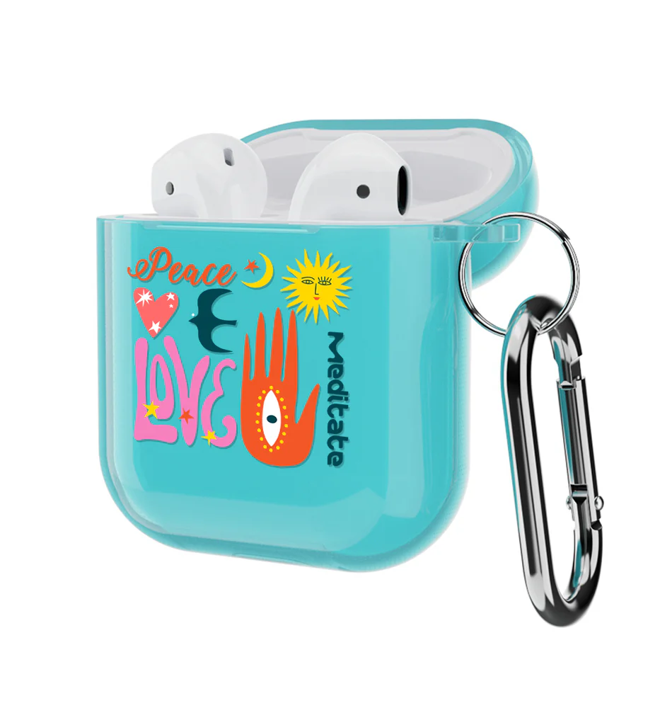 Peace Love Meditate - AirPods Gen 1&2 - Image 14