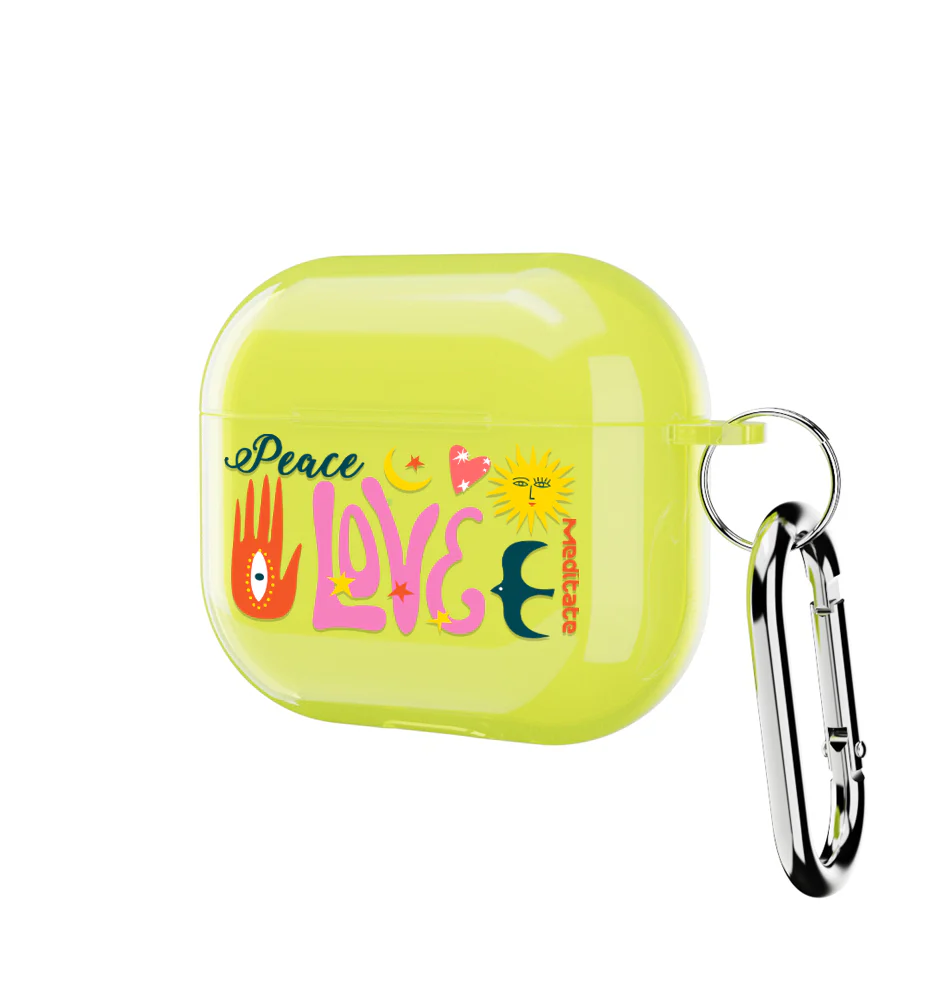 Peace Love Meditate - AirPods Gen 3 - Image 5