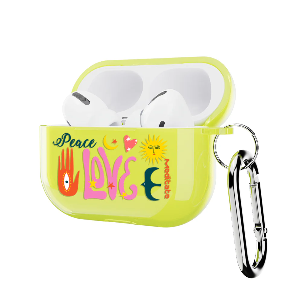 Peace Love Meditate - AirPods Pro - Image 2