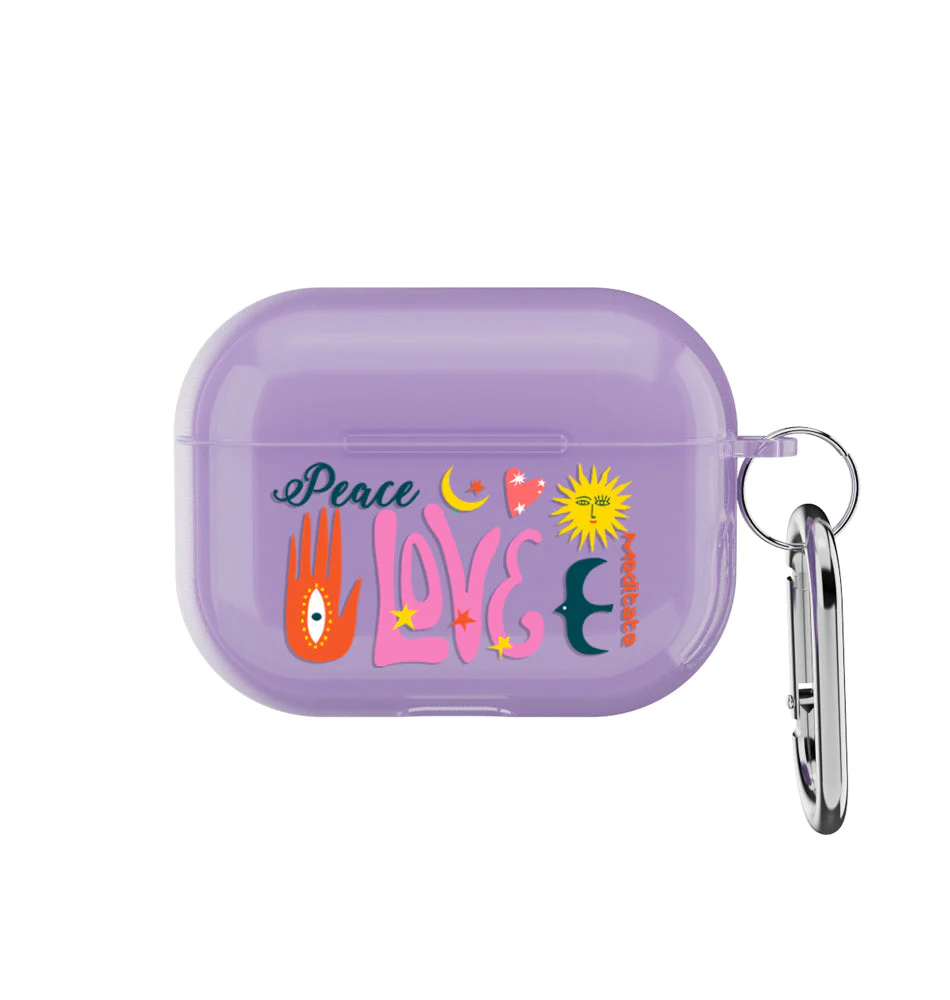 Peace Love Meditate - AirPods Pro (2nd Gen) - Image 4